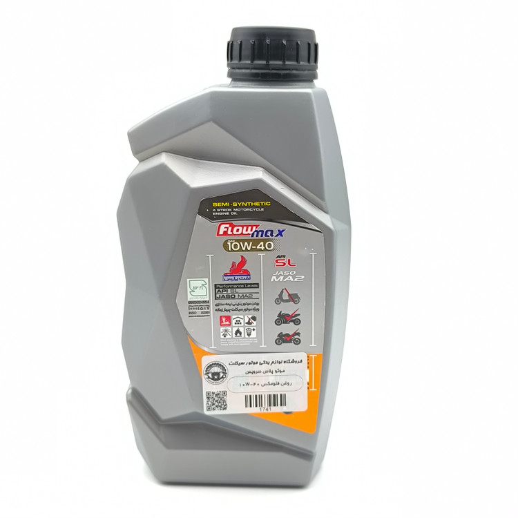 روغن موتور سیکلت 10w-40 SL (فلومکس)